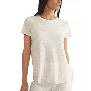 Marine Layer Swing Crew  Sun Print Top Tee Small NWT